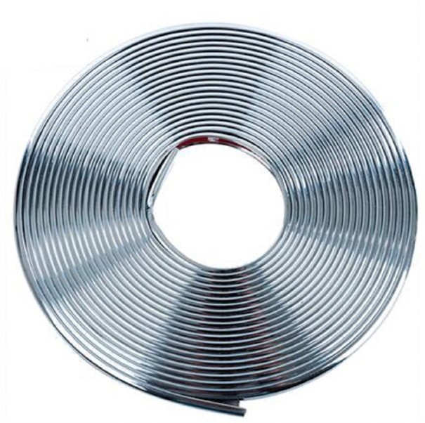 Car Protection Strip 2 m silver