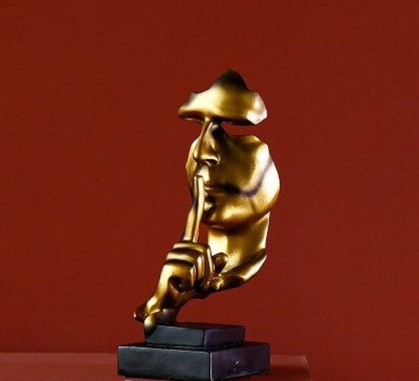 Cara de busto decorativa 12