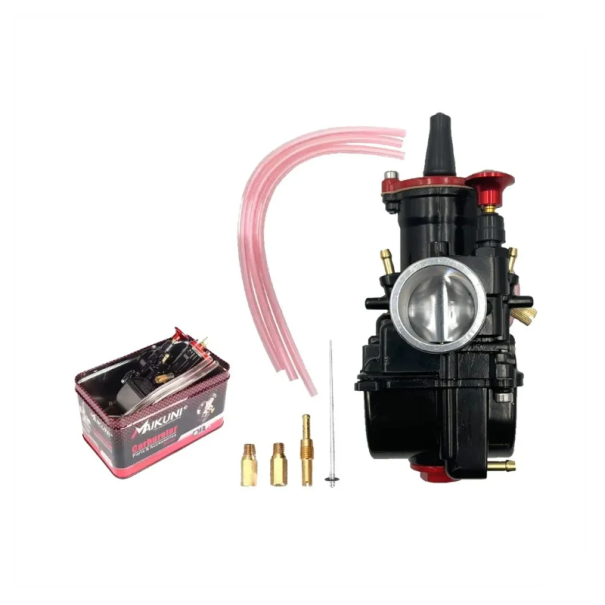 Carburator universal PWK MAIKUNI 21–34 mm din aluminiu, carburator de înaltă performanță pentru motociclete, ATV-uri, scutere, cross, enduro 26