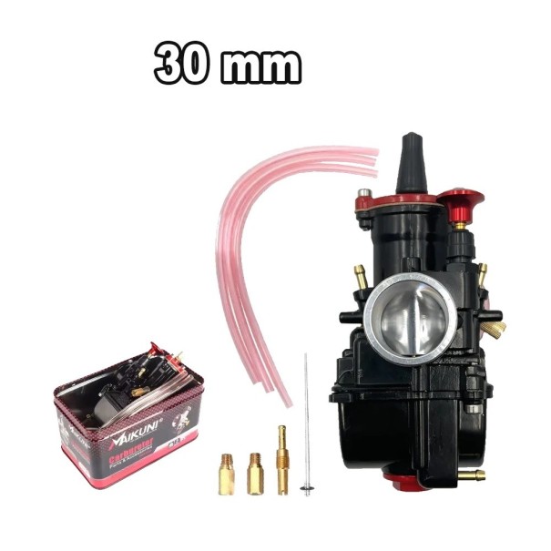 Carburator universal PWK MAIKUNI 21–34 mm din aluminiu, carburator de înaltă performanță pentru motociclete, ATV-uri, scutere, cross, enduro 30