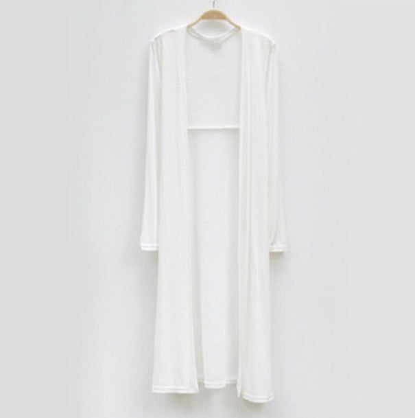 Cardigan da Donna A2330 bianco