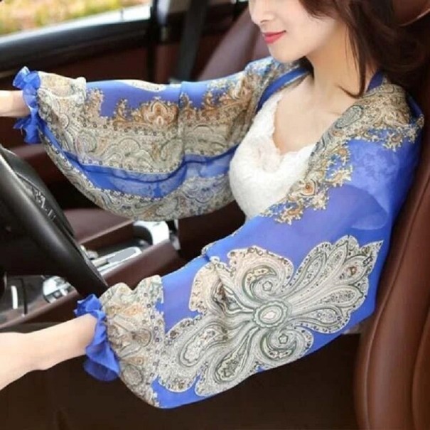 Cardigan da donna P1210 blu