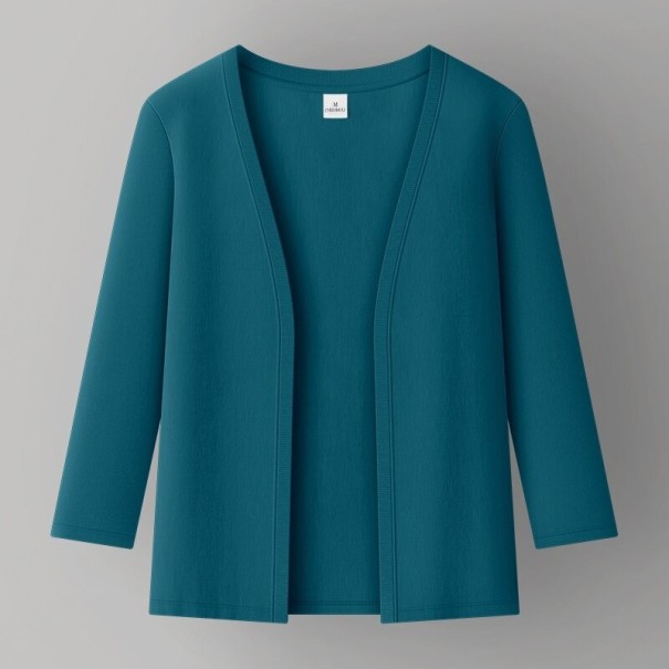 Cardigan da donna P1712 turchese L