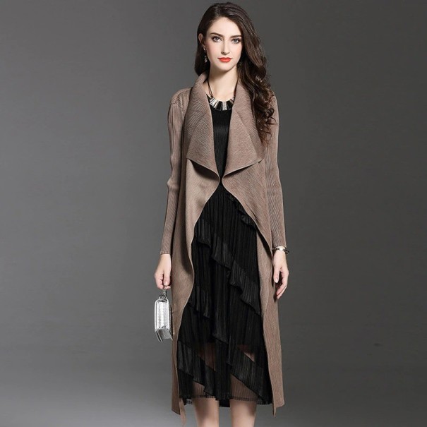 Cardigan da donna P1989 caffè