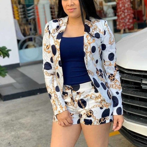 Cardigan e calções femininos XS