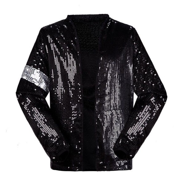 Cardigan elegant bărbătesc cu paiete XS