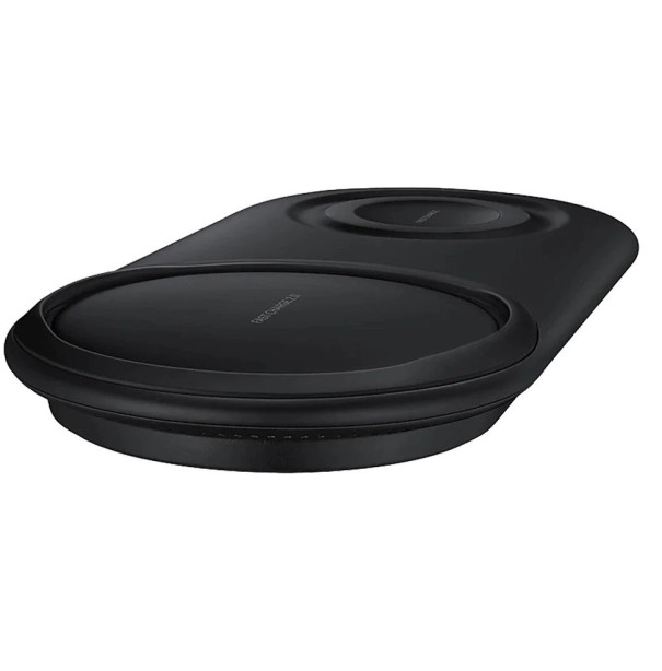 Cargador inalámbrico para teléfono y reloj Samsung negro