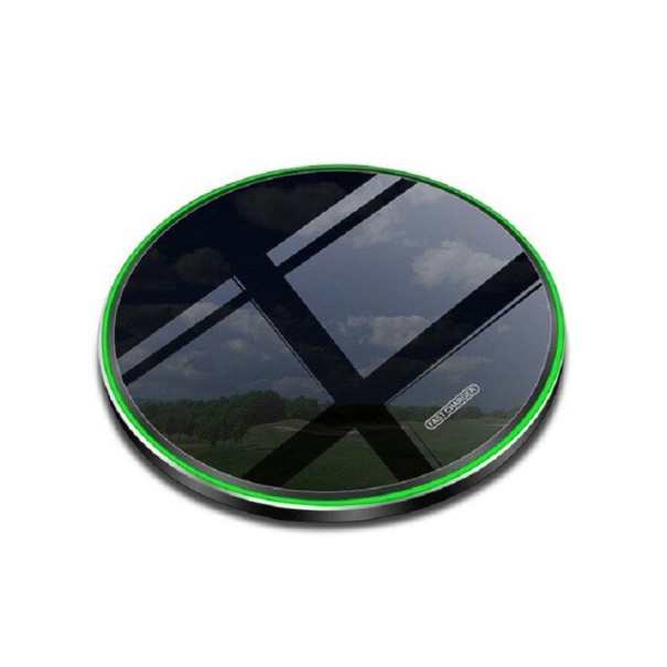 Cargador inalámbrico Qi K803 negro 1