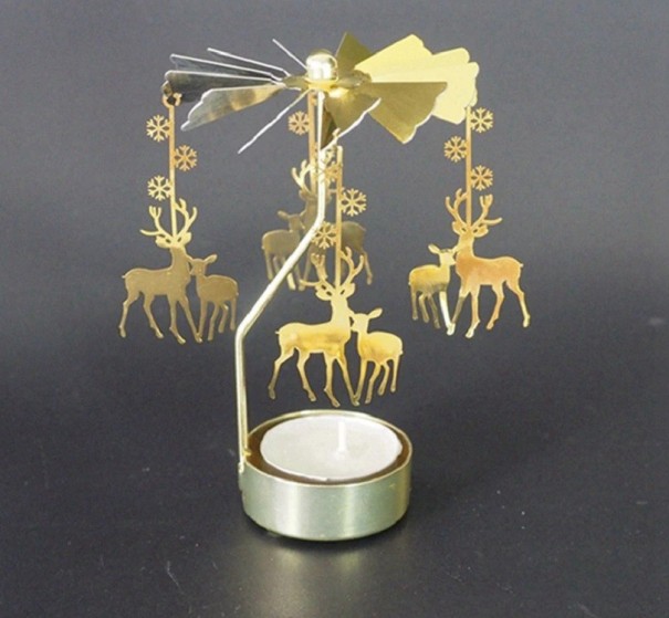 Carillon d'ange de Noël doré 2