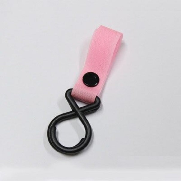 Cârlig pentru cărucior E560 roz