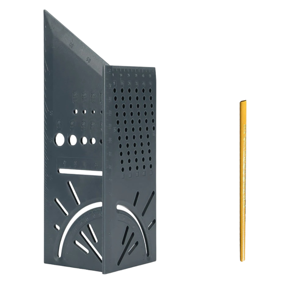 Carpenter's 3D Angle Gauge grey
