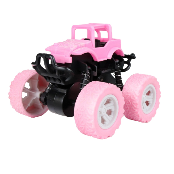 Carrito monster truck Z178 rosa