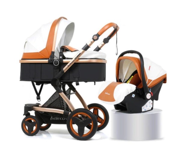 Carrozzina combinata - Melissa marrone chiaro