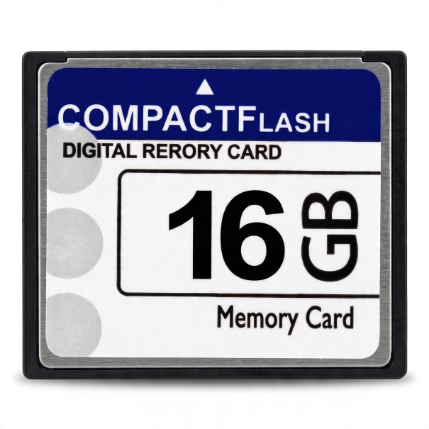 Cartão de Memória CompactFlash CF 16 GB 4,2 x 3,6 cm Azul e Branco Para câmara digital Para fotografias e dados Para dispositivos com slot CF 1