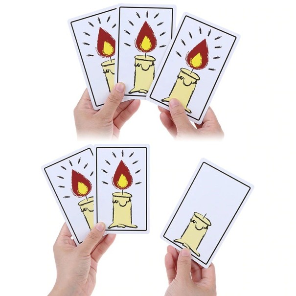Carte magică cu lumânare 1