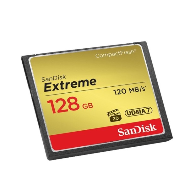 Carte mémoire Compact Flash 128GB