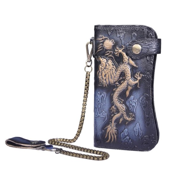 Cartera de hombre con dragón M474 5