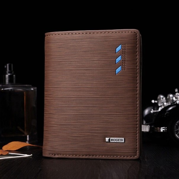Cartera de hombre M484 marrón oscuro 2