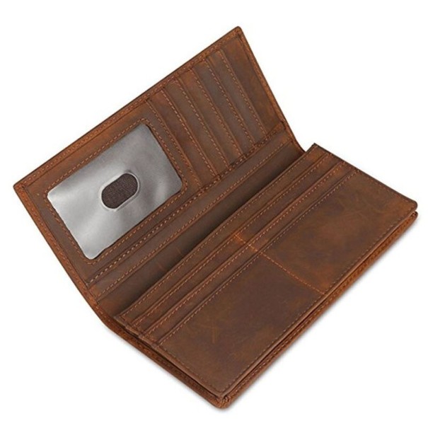 Cartera de piel para hombre grande M540 4