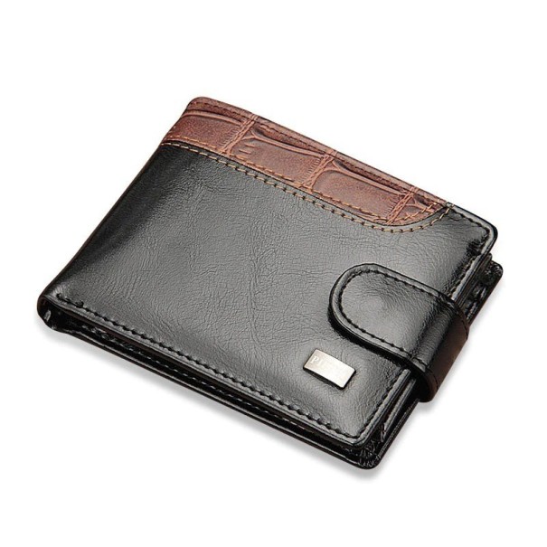 Cartera de piel para hombre M450 negro