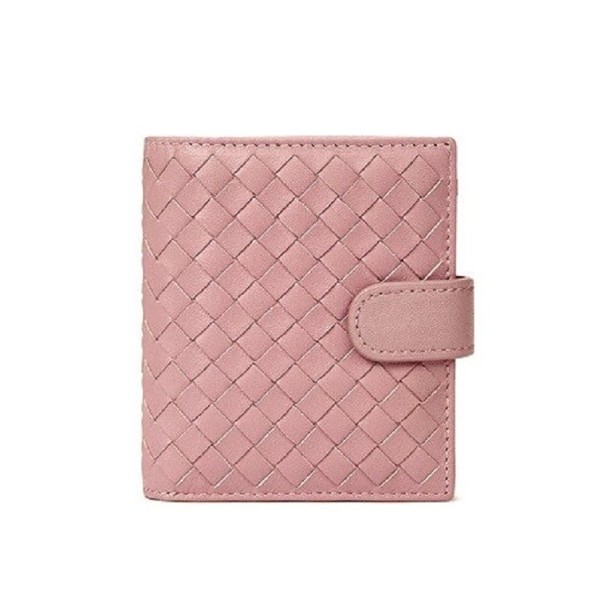 Cartera de piel para mujer pequeña M376 rosa S
