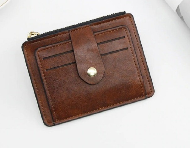 Cartera de viaje marrón