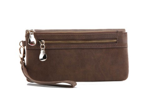 Cartera grande de mujer J3083 marrón