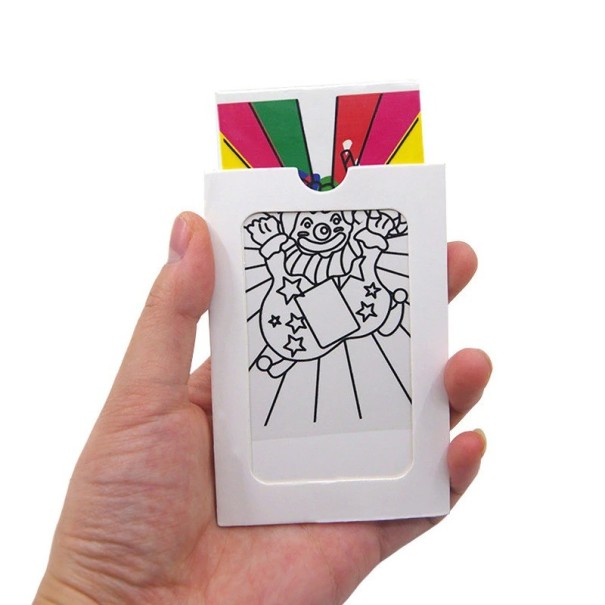 Cartes magiques avec un clown 1
