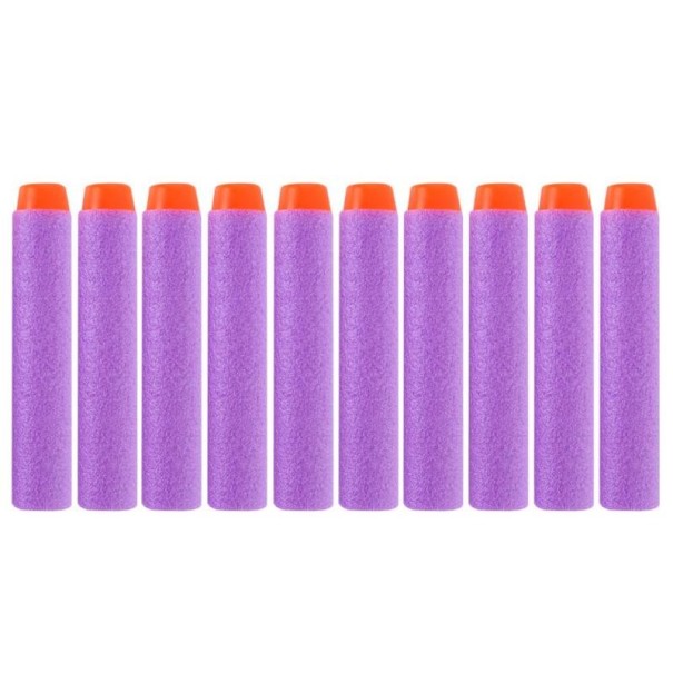 Cartuchos de espuma de repuesto 100 uds. morado