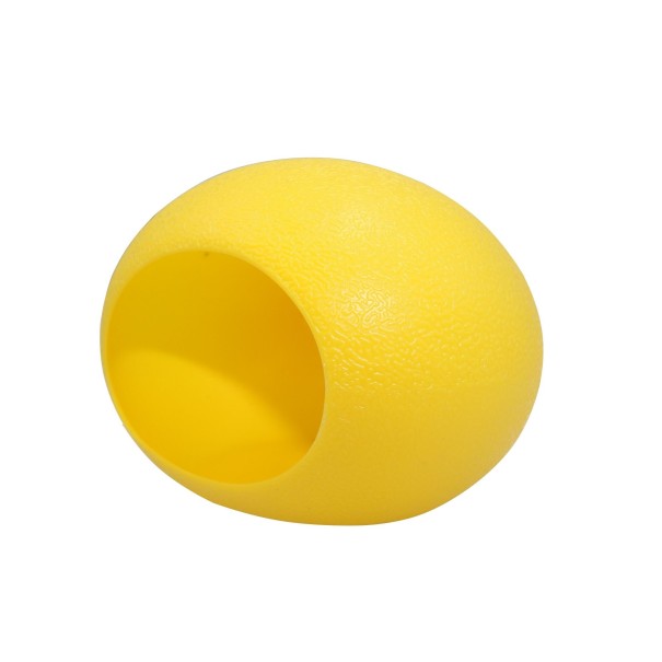 Casa oval para roedores amarelo