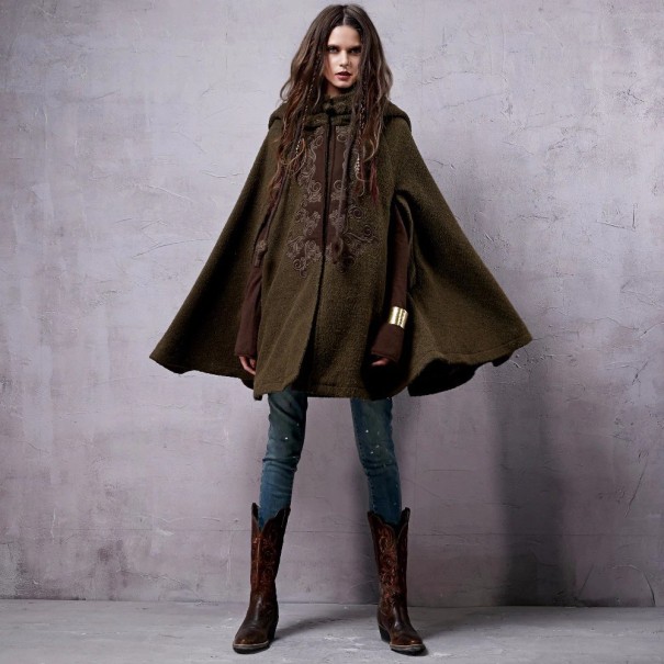 Casaco de Inverno Feminino Artka J1230 verde