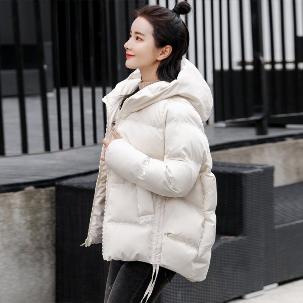 Casaco de Inverno Feminino P1852 creme XXL