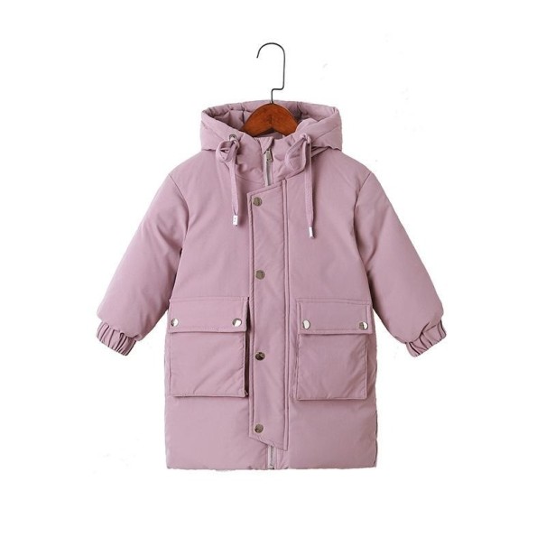 Casaco de Inverno Infantil L1981 roxo claro 7
