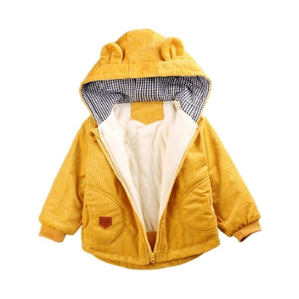 Casaco de Inverno Infantil L2066 amarelo 12-18 meses