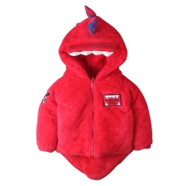 Casaco de Inverno para Crianças L1993 vermelho 5