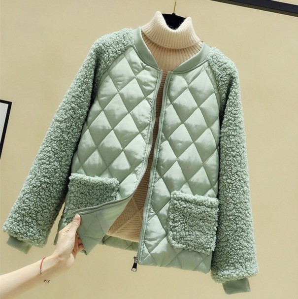 Casaco de transição feminino P1547 verde XL