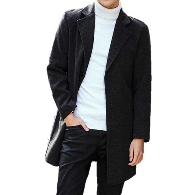 Casaco Masculino J3168 cinzento escuro XS