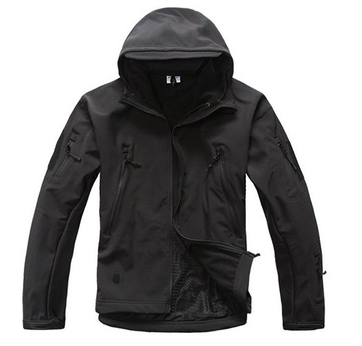 Casaco táctico masculino J948 preto L