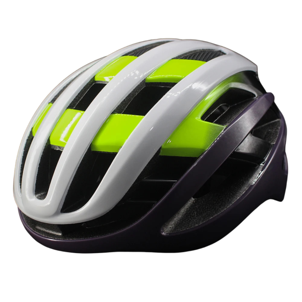 Cască de ciclism Mtb Road Cască ultraușoară cu orificii de ventilație Circumferință reglabilă 54-58 cm Cască sport de protecție pentru cicliști verde