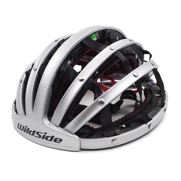 Cască de ciclism pentru bărbați 59–62 cm EPS Unicolor cu inscripția wildside Cască de protecție sportivă pentru bicicletă MTB de șosea gri