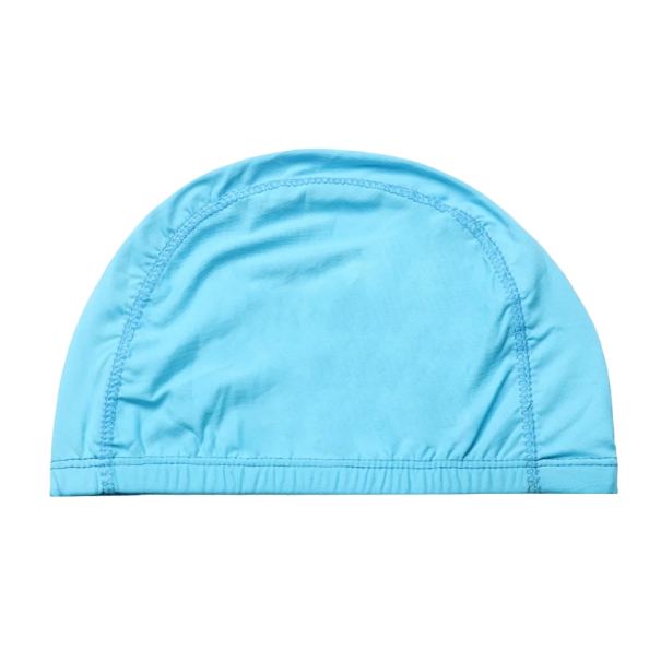 Cască de înot din nailon Cască de piscină impermeabilă Echipament elastic pentru înot V231 albastru deschis