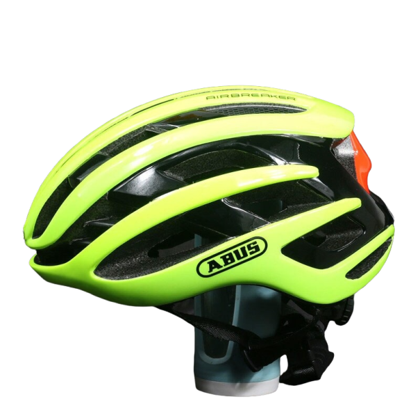 Casco da bicicletta M 52 - 58 cm verde neon