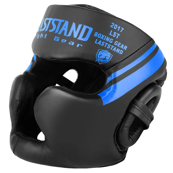 Casco de boxeo Casco protector de boxeo Protección para la cabeza para hombres y mujeres V321 azul M
