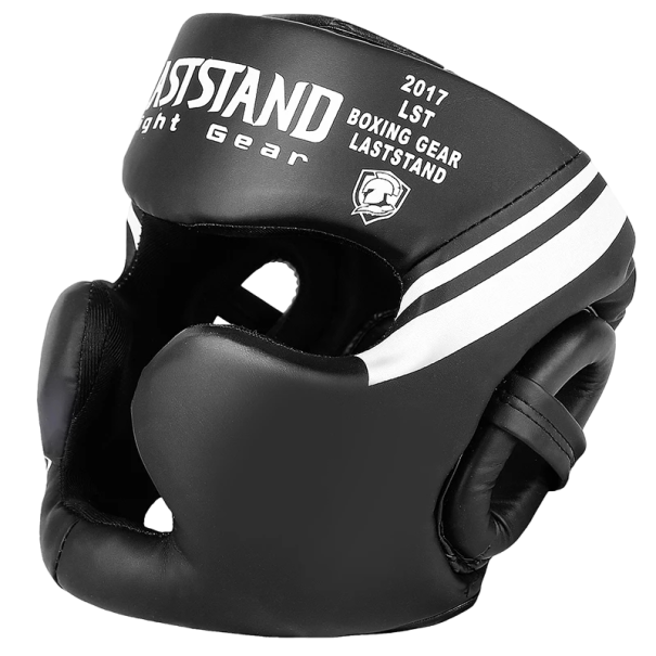 Casco de boxeo Casco protector de boxeo Protección para la cabeza para hombres y mujeres V321 blanco L