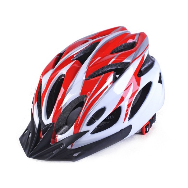 Casco de ciclismo 54 - 62 cm P3676 rojo