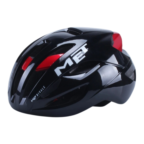 Casco de ciclismo para hombre 55–61 cm ABS Casco protector para bicicleta Tamaño ajustable Casco deportivo ligero para bicicleta de carretera y montaña negro