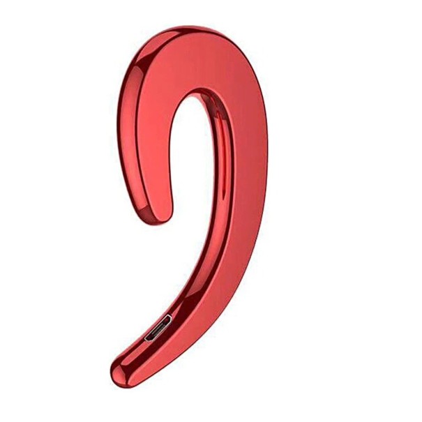 Casque bluetooth mains libres rouge