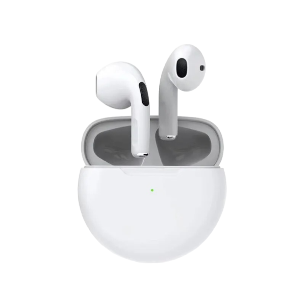 Casque Bluetooth sans fil avec microphone mains libres Casque sans fil avec étui de chargement Casque de sport blanc