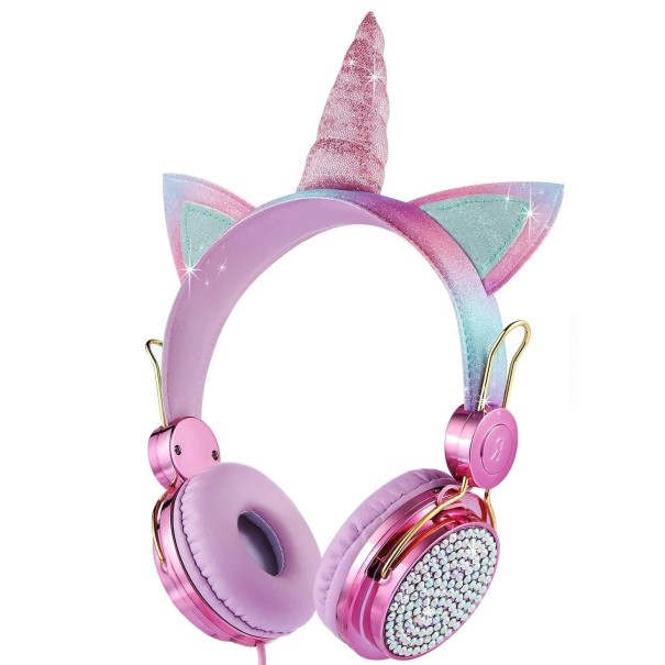 Casque d'écoute pour enfants licorne 1