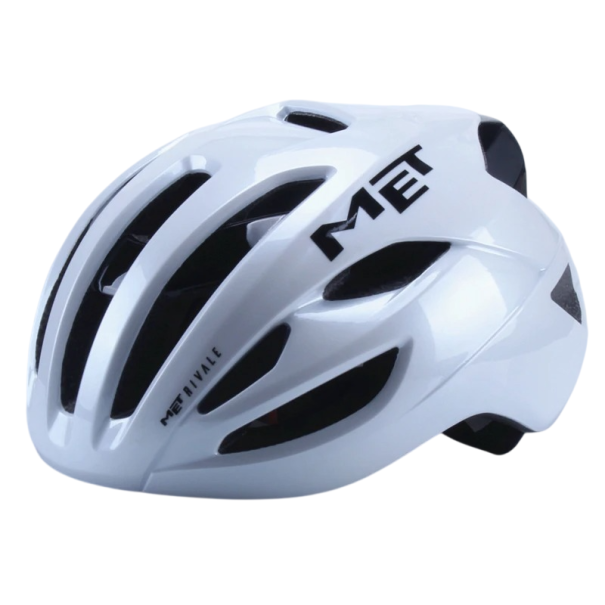 Casque de vélo pour homme 55–61 cm ABS Casque de protection pour vélo Circonférence réglable Casque de sport léger pour vélo de route et de montagne blanc